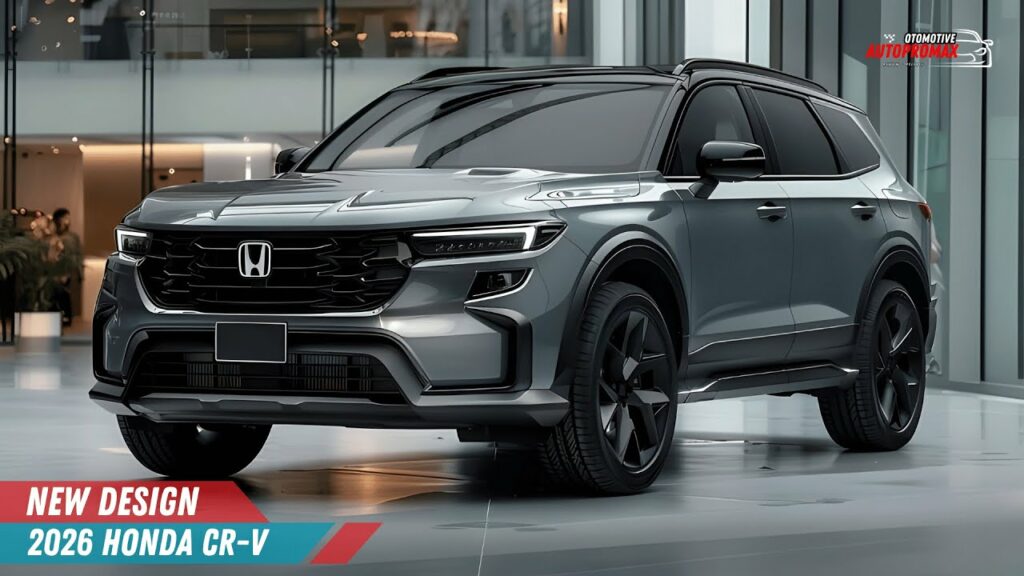 Introducing the New 2026 Honda CRV Hybrid A GameChanger in the